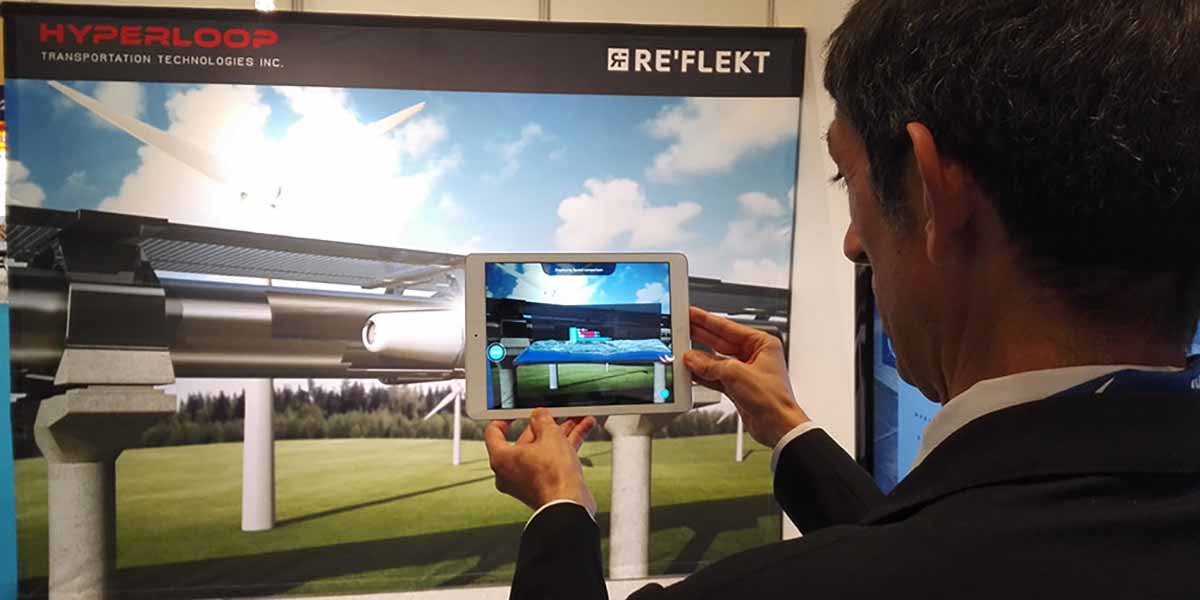 Augmented Reality: Erklär-App für Hyperloop
