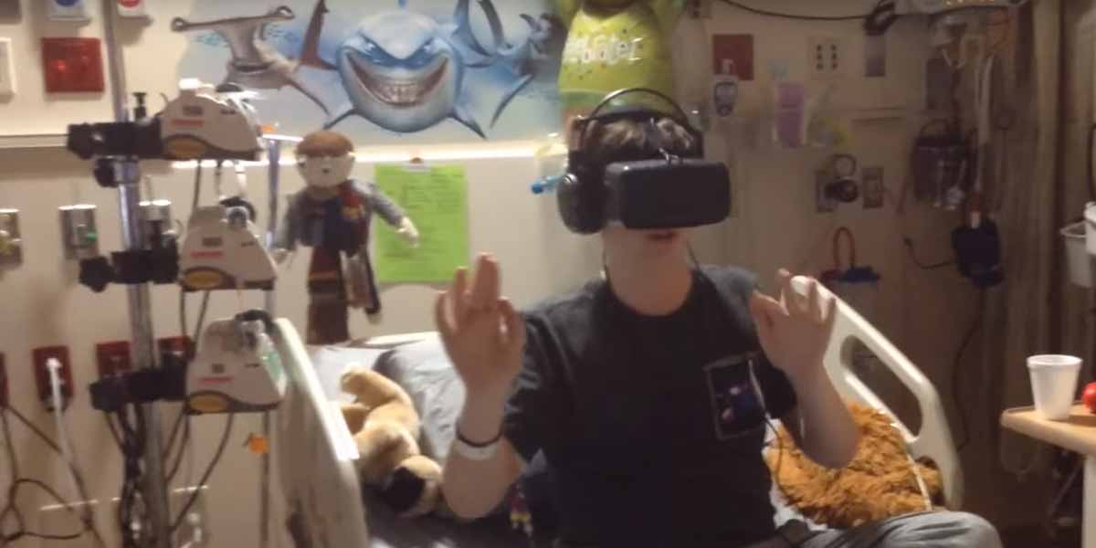 Oculus Rift hilft kranken Kindern das Krankenhaus zu verlassen