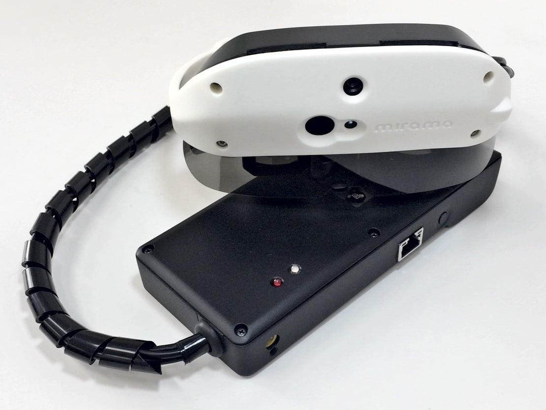 Der dritte Prototyp der Datenbrille Mirama erscheint 2015 für 13.000 US-Dollar.