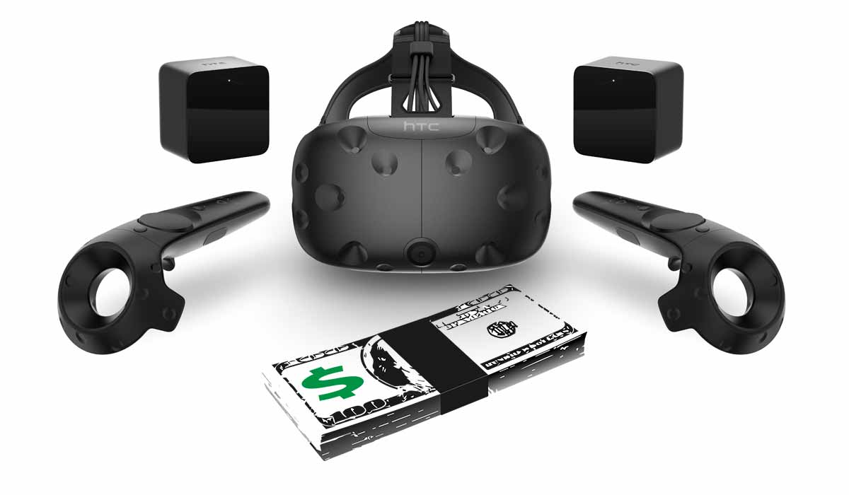 Virtual-Reality-Brille HTC Vive: Reaktionen auf den Preis
