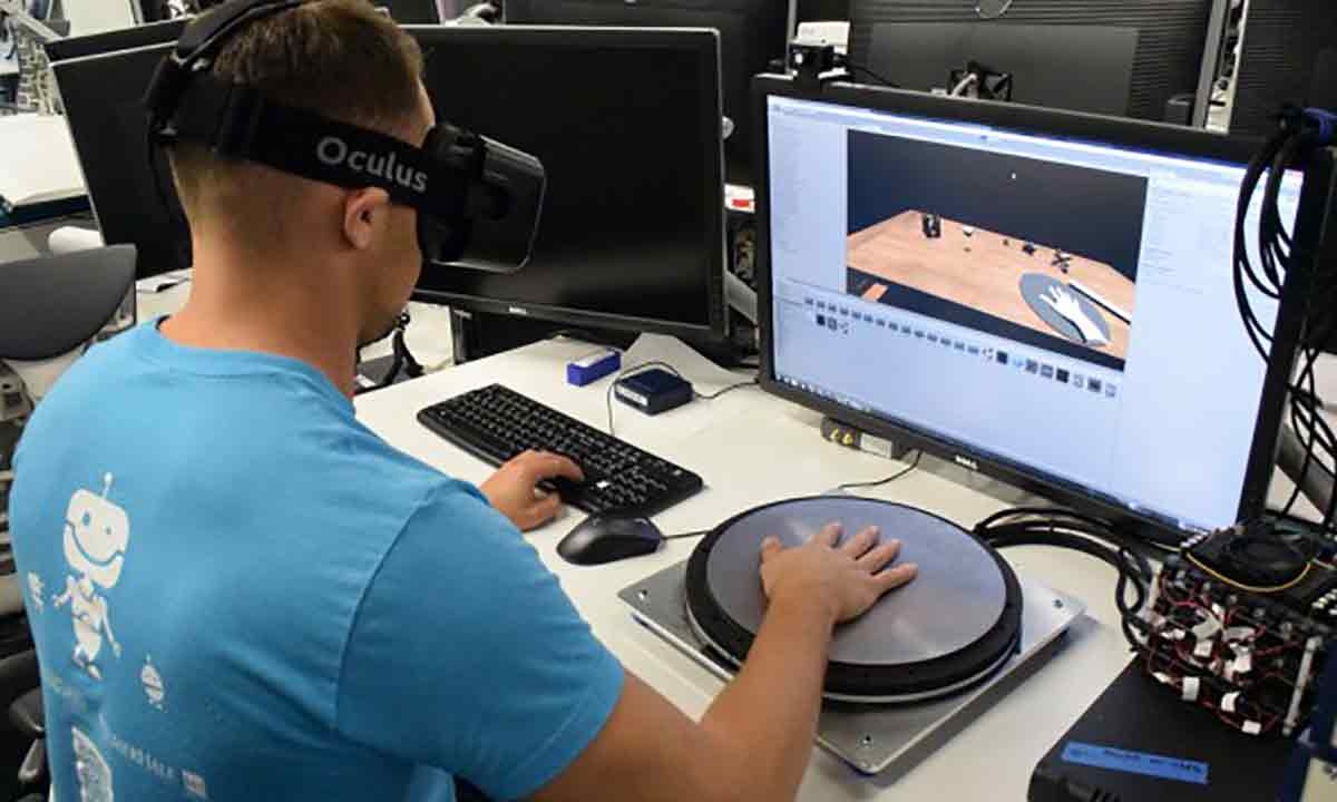 Oculus VR erforscht neues System für haptisches Feedback