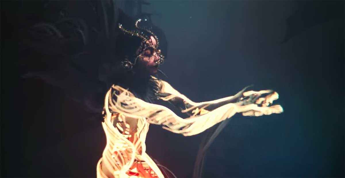 Virtual Reality: Björk veröffentlicht Musikvideo „Notget VR“