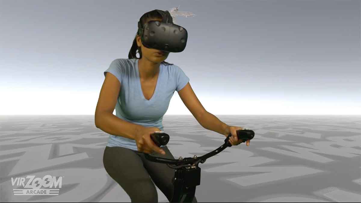 Virtual Reality: VirZOOM bringt den virtuellen Sport in die Spielhalle
