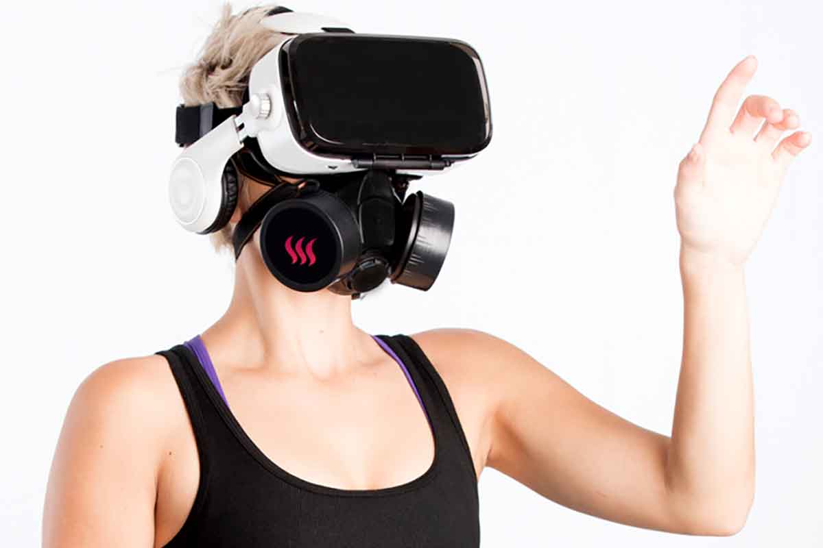 Virtual Reality: Mit dieser Maske riecht man Pornodarsteller