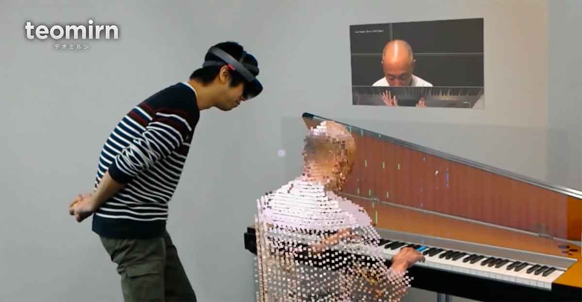 Augmented Reality: Mit Hololens spielend einfach Klavier lernen