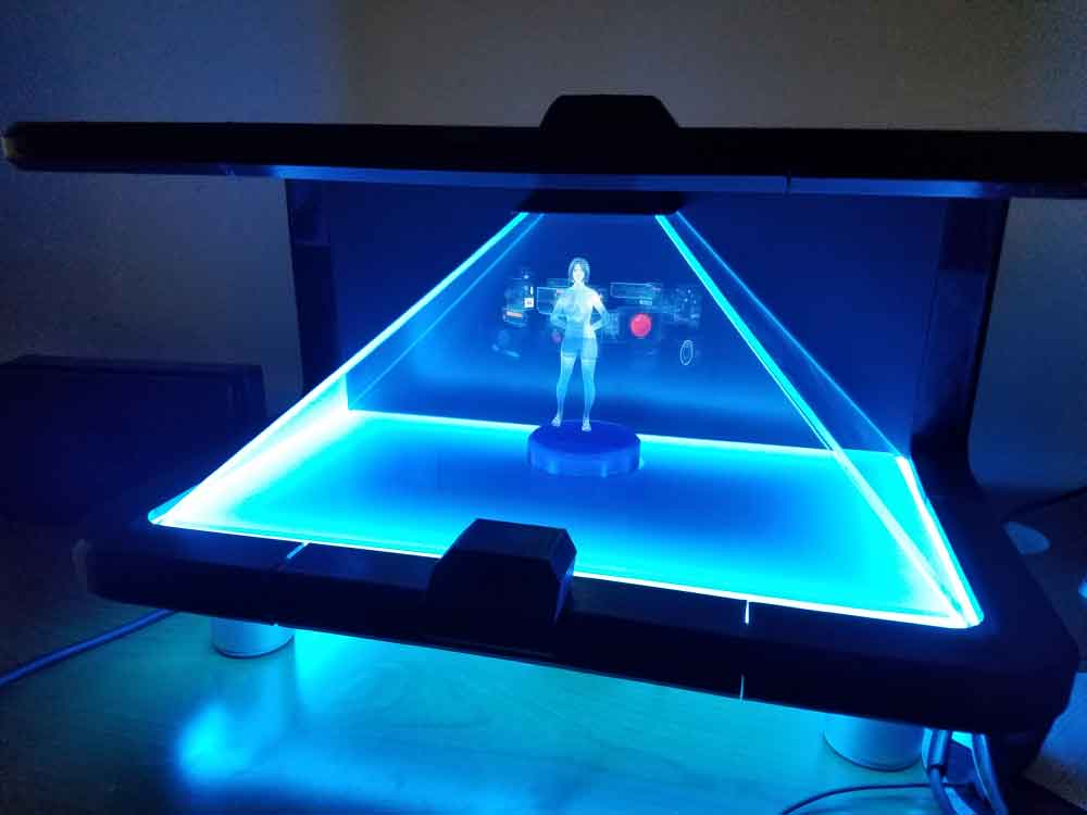 Entwickler baut glaubhaftes Hologramm von Cortana