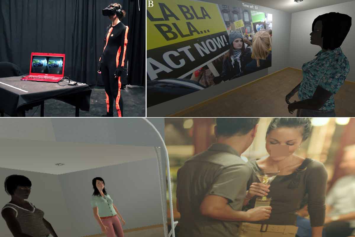 Virtual-Reality-Experiment: Virtuelle Verkörperung beeinflusst Verhalten