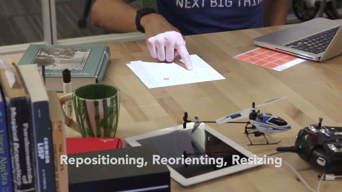 Intelligenter Projektor macht aus dem Schreibtisch ein AR-Display