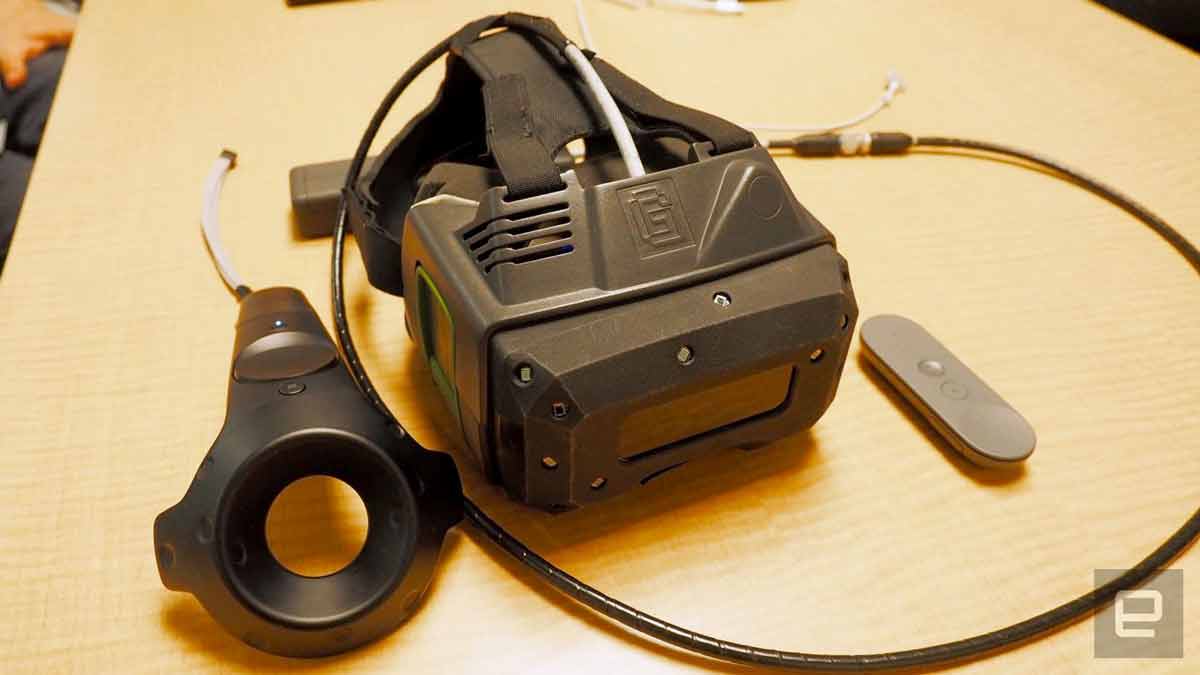 Gameface VR-Brille soll Virtual-Reality-Entwicklern die Arbeit erleichtern