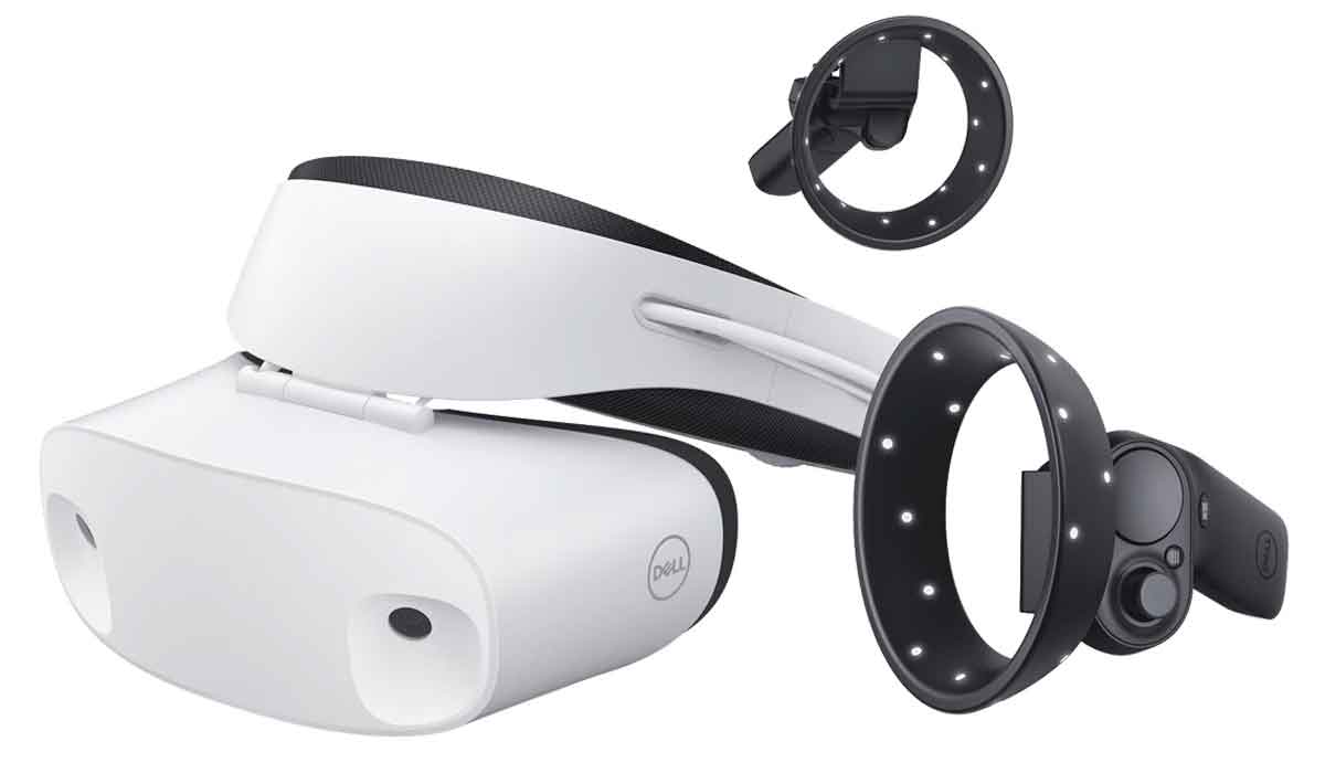 Dell stellt die VR-Brille "Visor" für Windows vor. Im Bundle mit 3D-Controllern ist das Gerät so teuer wie Oculus Rift.