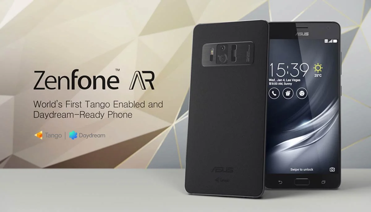 Das Zenfone AR ist das erste Smartphone, das mit Daydream und Tango beide Google-Standards für Virtual und Augmented Reality unterstützt.