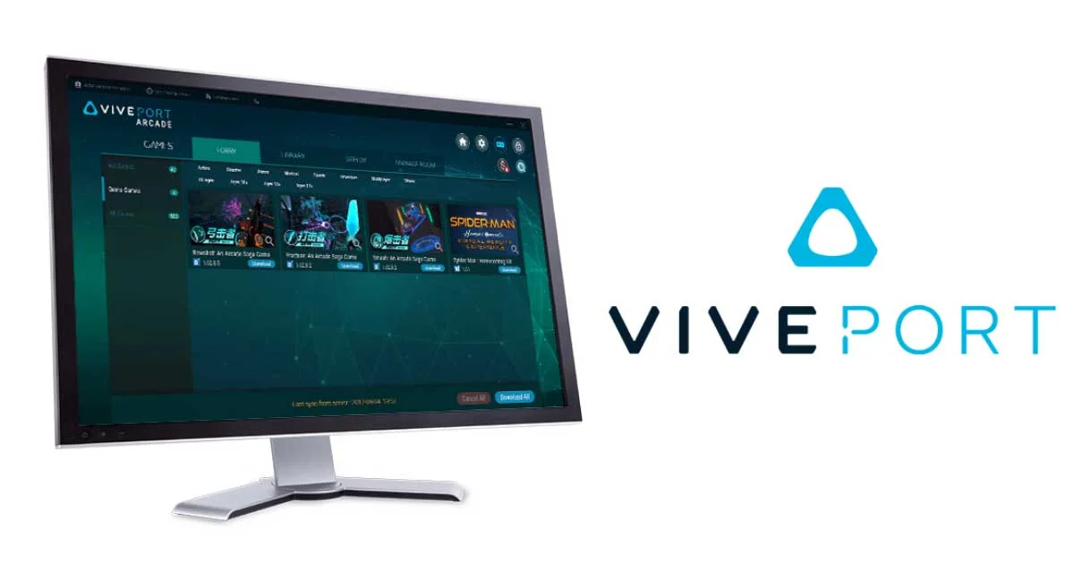 HTC Vive: Viveport Arcade startet in die öffentliche Beta