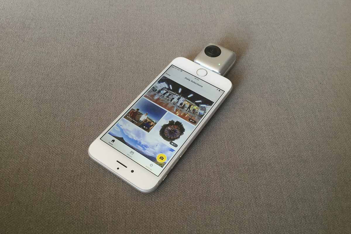 Eine 360-Grad-Kamera für Social Media – „Insta360 Nano“ im Test