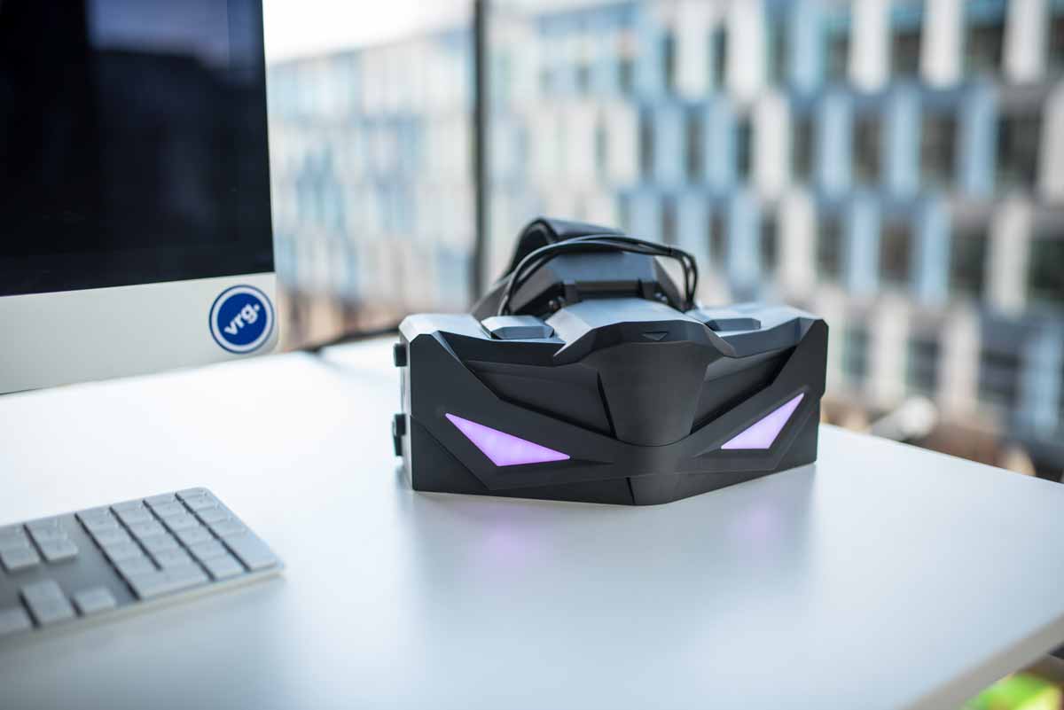 VRHero Plus: VR-Brille mit Quad-HD-OLEDs und 170-Grad-Sichtfeld