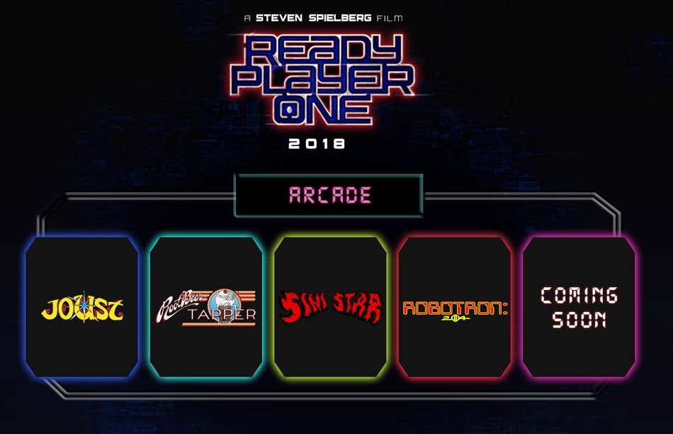 Ready Player One: Online-Arcade mit Retro-Hits ist eröffnet