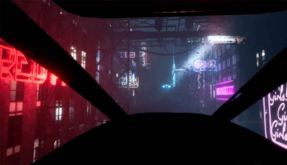 Technolust-Fortsetzung bringt Stadtflüge wie in Blade Runner