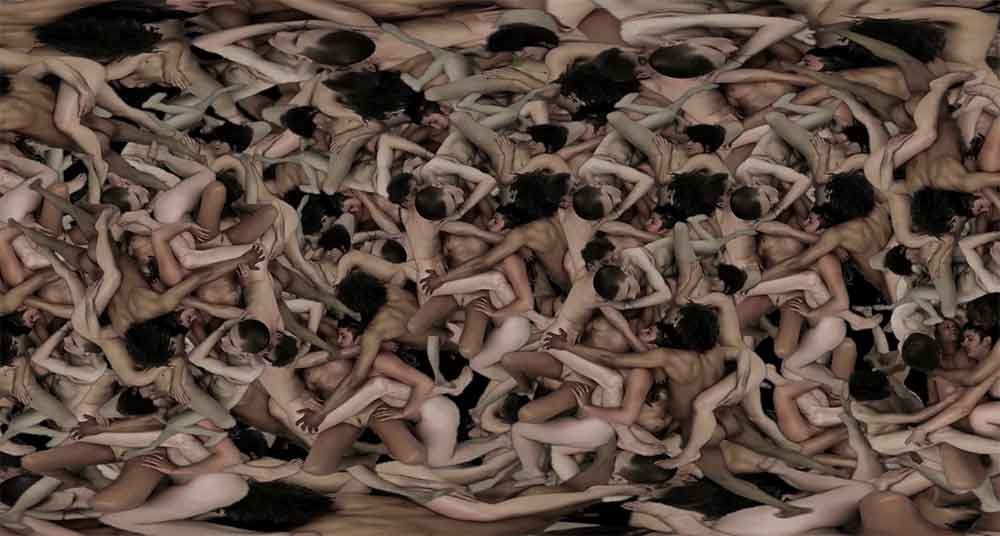 Der erotische 360-Grad-Kunstfilm 