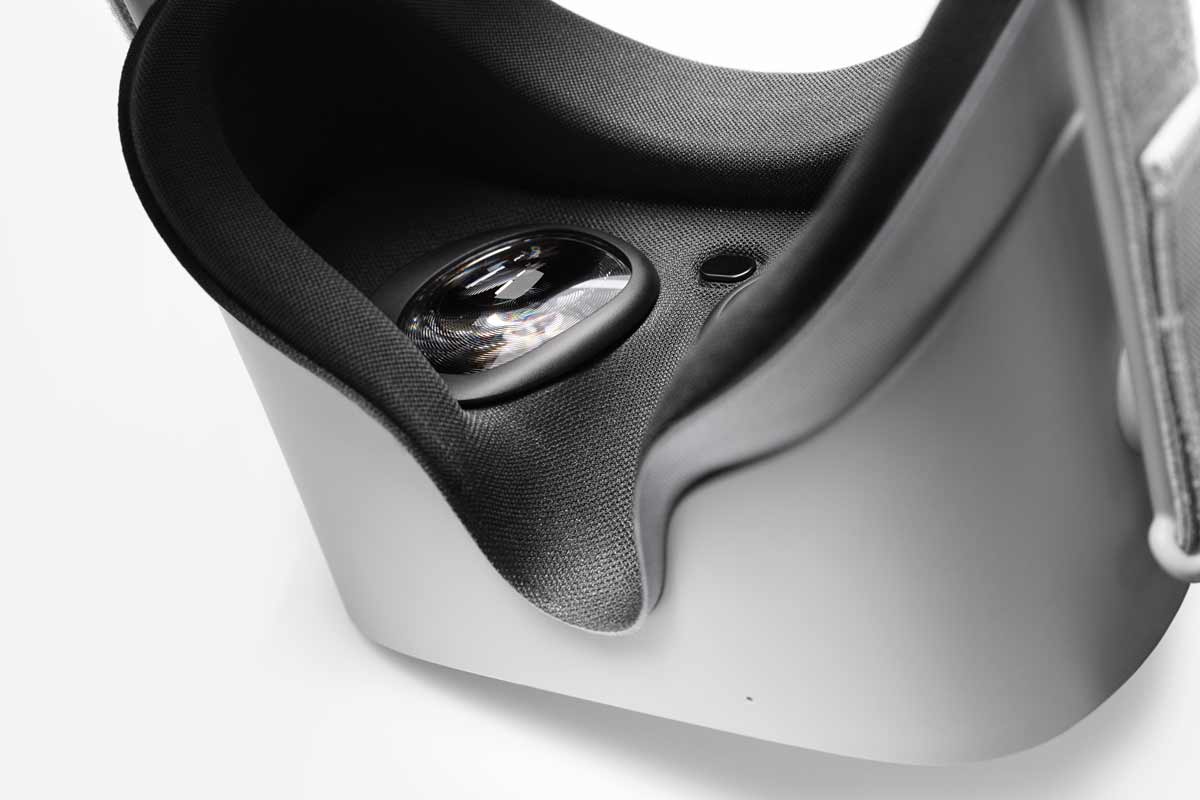 Die für Oculus Go neu entwickelten VR-Linsen werden besonders häufig gelobt. Sie sorgen für ein schärferes und klareres Bild. Bild: Oculus