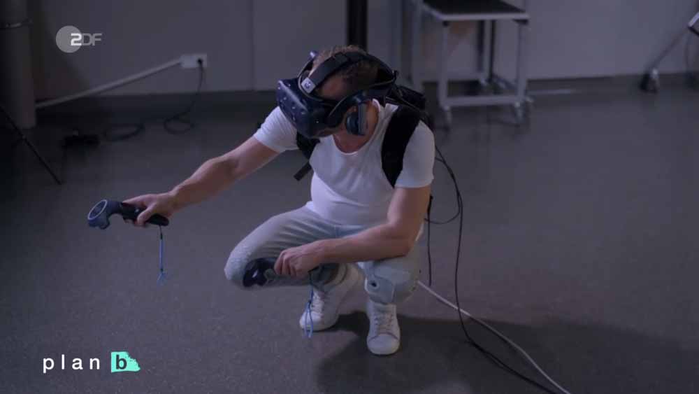 Wie deutsche Polizisten einen Tatort in Virtual Reality untersuchen