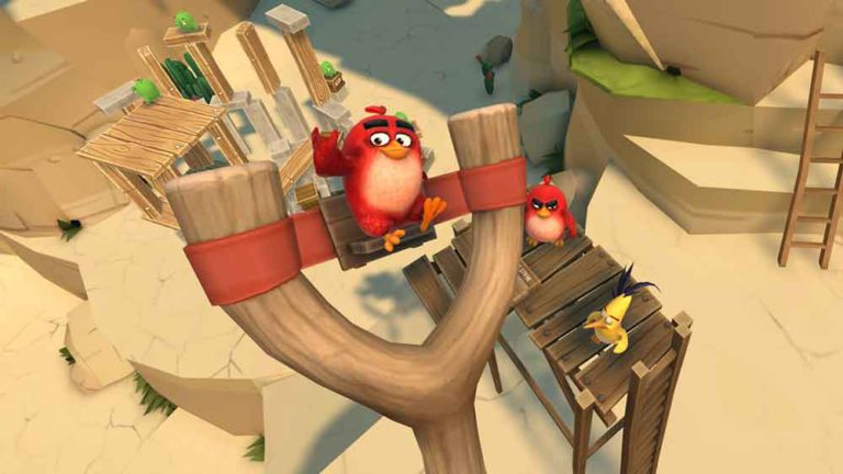Angry Birds greifen jetzt auch in VR-Arcades an