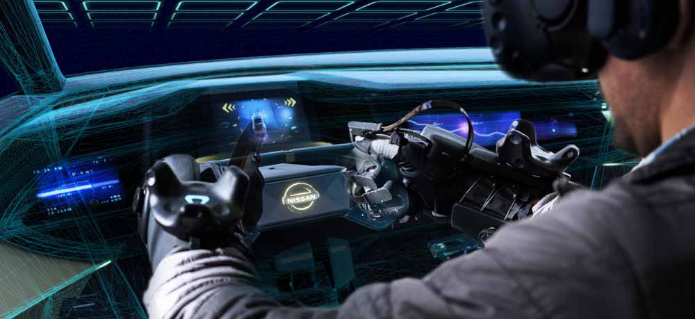 Nissan experimentiert mit VR und Haptik-Handschuhen