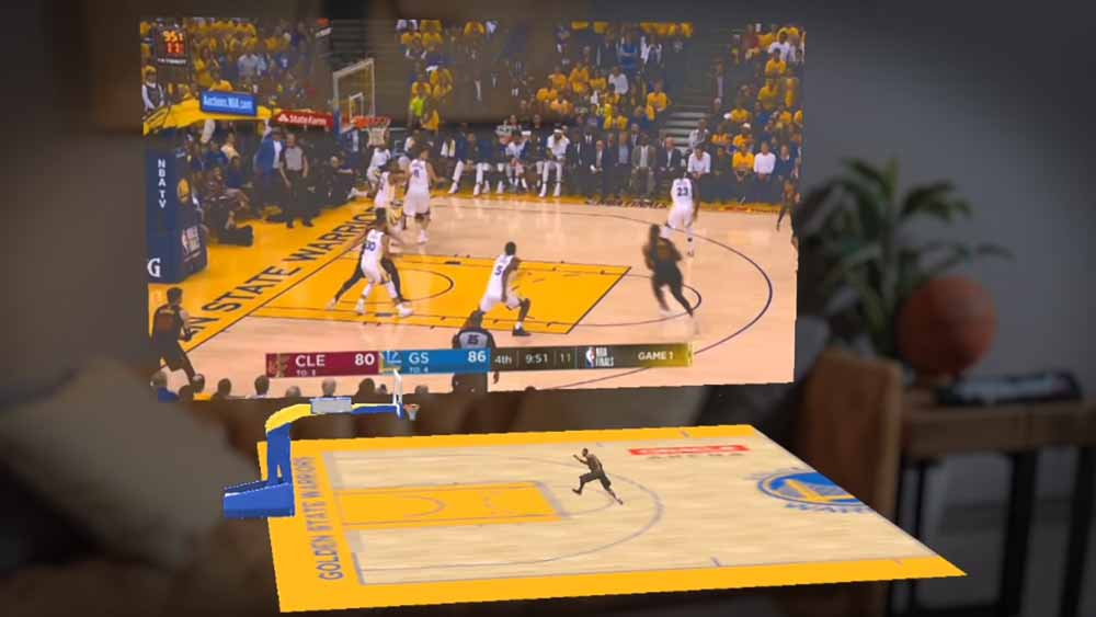 Augmented Reality: Magic Leap überträgt NBA mit AR-Effekt