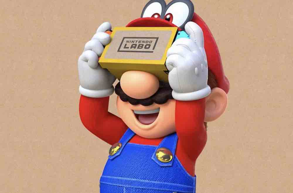 So sieht man aus, wenn man Super Mario Odyssey VR spielt