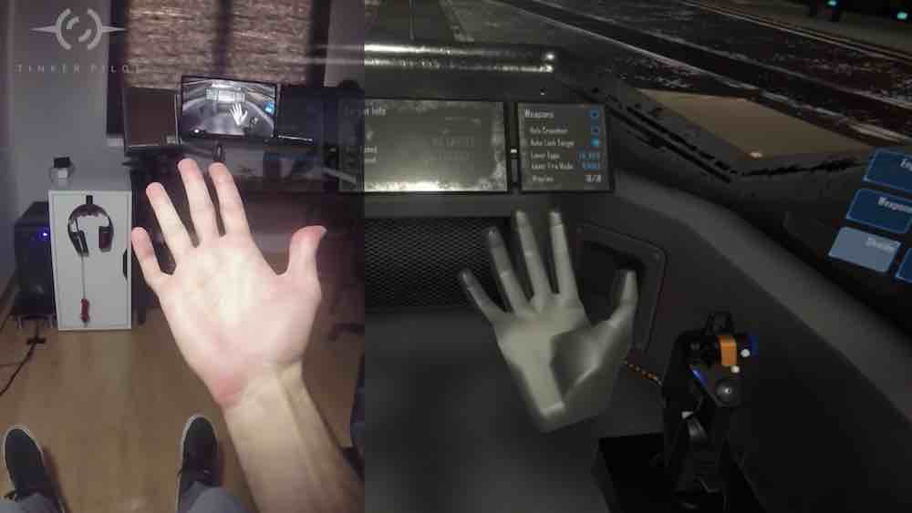 VR-Flugsimulator zeigt eindrückliche Handtracking-Integration