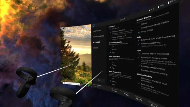 Virtual Desktop: WLAN-Streaming unterstützt jetzt Oculus Quest 2