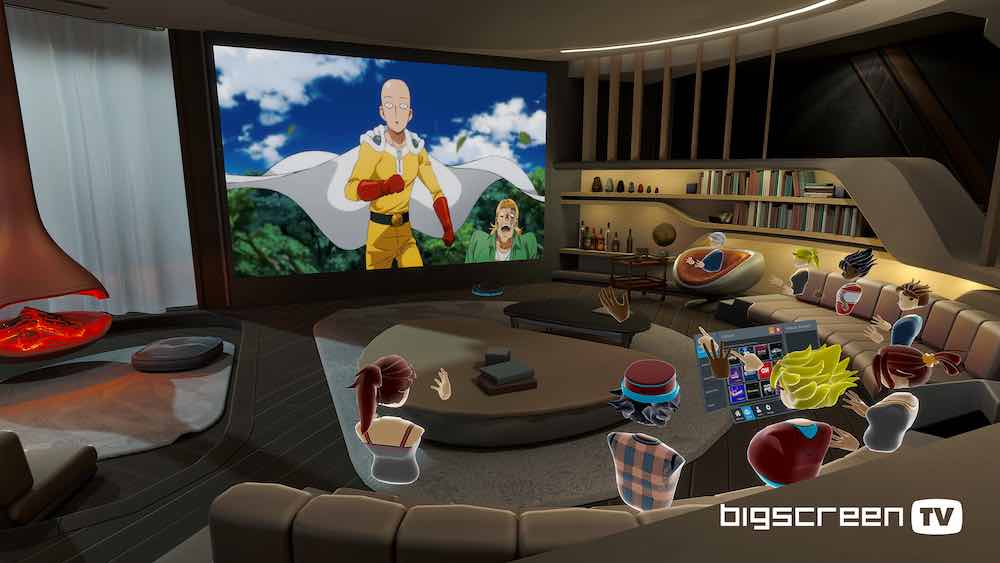 Bigscreen TV: Social-VR-App bietet jetzt 50+ Fernsehkanäle