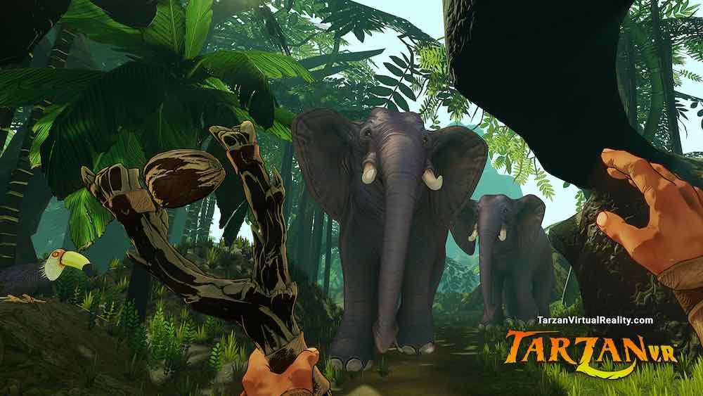 Tarzan VR: Viel virtuelle Fortbewegung im Dschungel