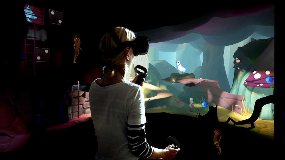 Das Abenteuerspiel "Down the Rabbit Hole" entführt VR-Spieler in die zauberhafte Welt von Lewis Carrolls Alice im Wunderland.