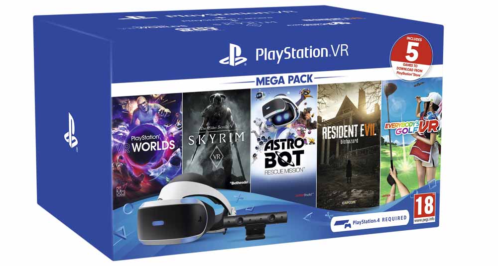 Sony startet mit einem neuen Mega-Pack für Playstation VR den nächsten Preis-Leistungs-Angriff.