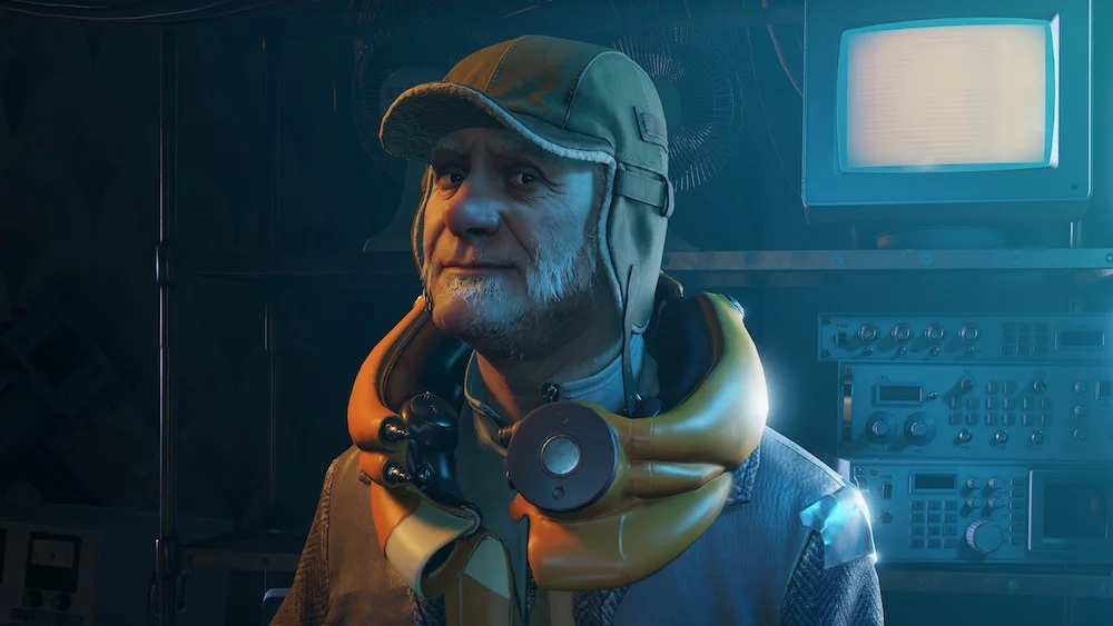 Half Life Alyx älterer Charakter im VR-Spiel