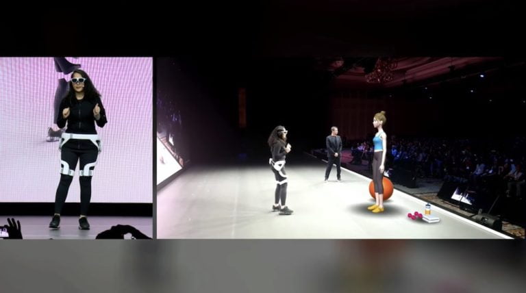 CES 2020: Samsung zeigt Workout mit AR-Brille und virtuellem Trainer