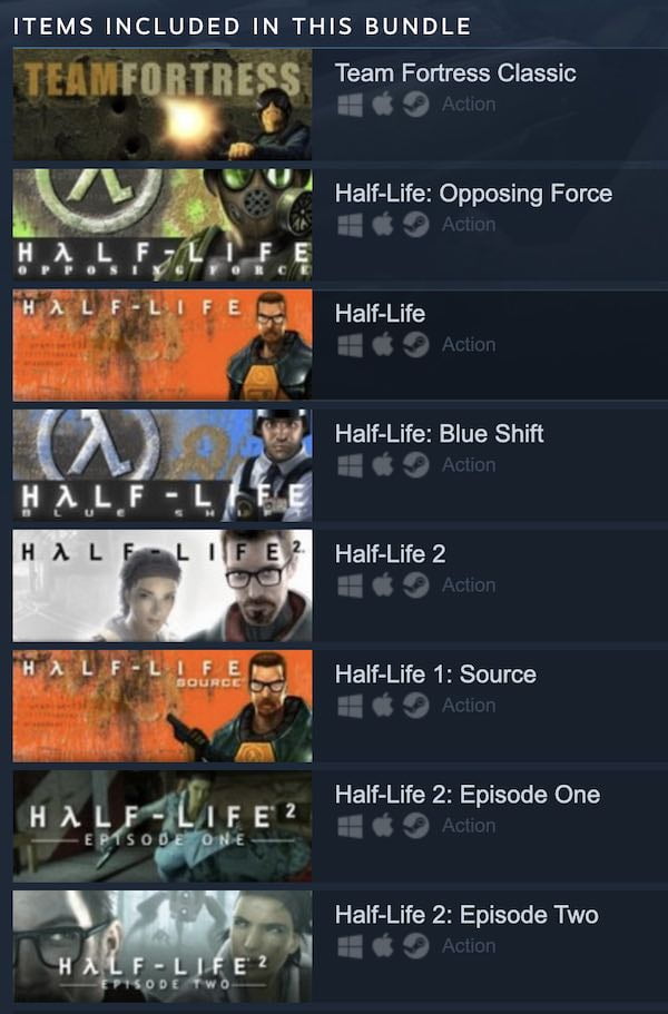 Half Life Bundle