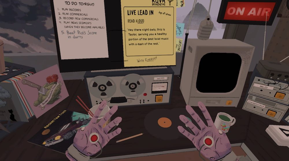 Oculus Quest: In "Area Man Lives" moderiert ihr eine Radiosendung