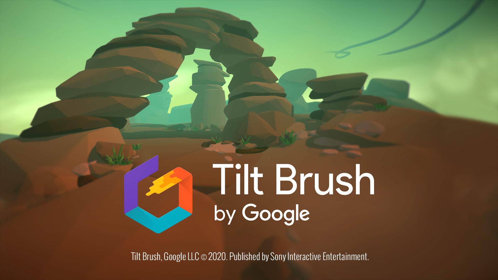 Tilt Brush Screenshot aus dem PlayStation VR Store
