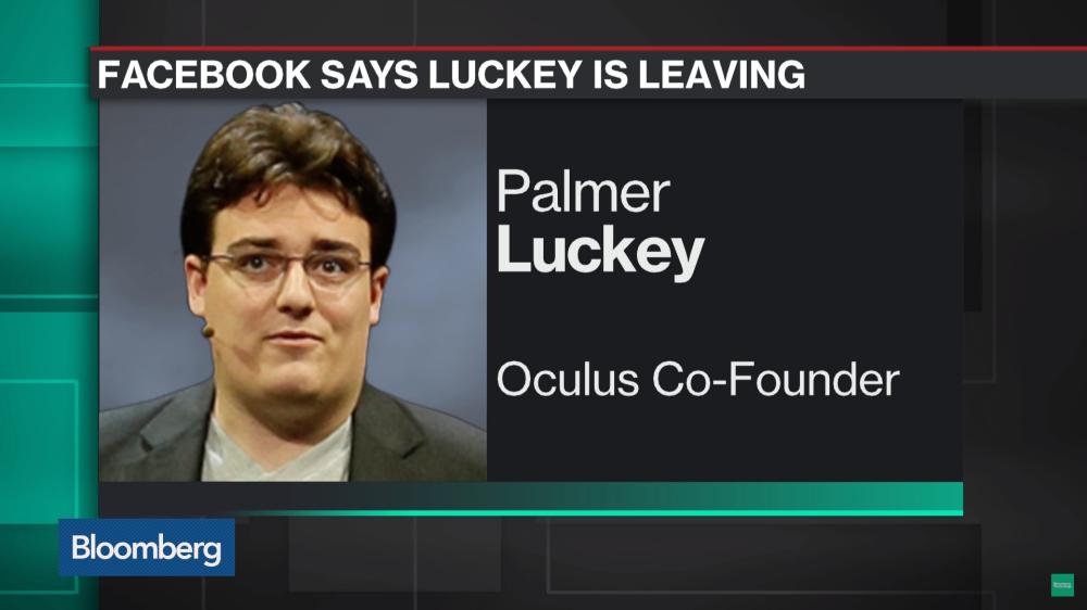Palmer Luckey in einem Bericht von Bloomberg
