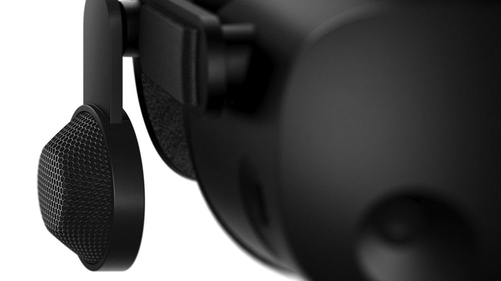HP Reverb G2 mit Ohrhörern der Valve Index VR-Brille
