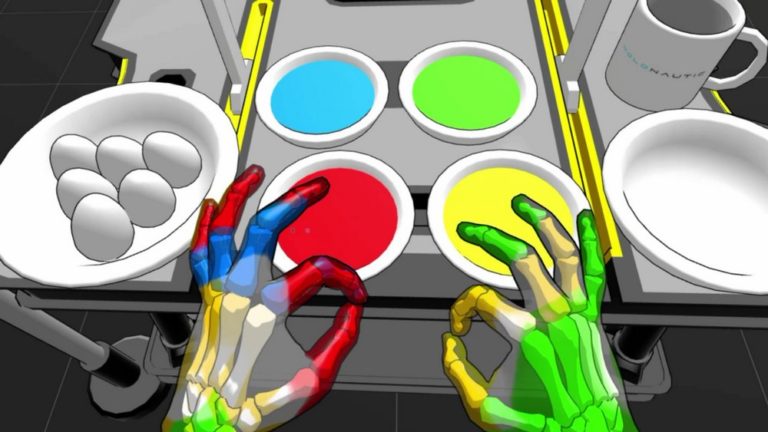 Handtracking in VR: Hand Physics Lab veröffentlicht