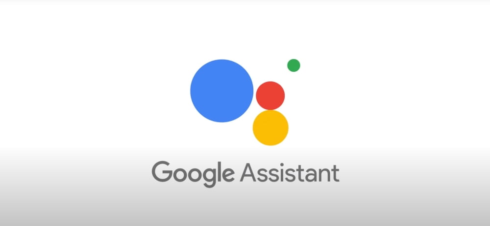 Das logo "Google Assistant", eines smarten Sprachassitenten von Goolge.