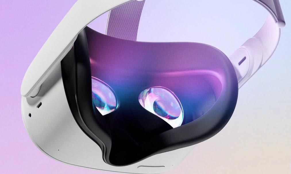 Blick auf die Linsen - Oculus könnte hier Verbesserungen vorgenommen haben, um den physischen Regler für den Augenabstand zu kompensieren. | Bild: Facebook / Oculus