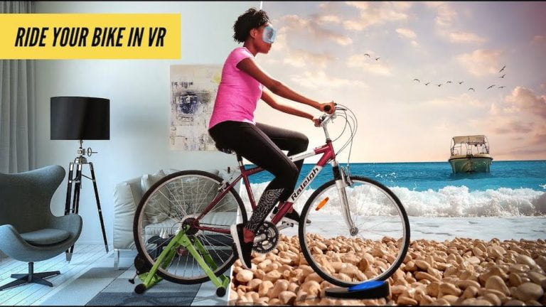 Blync: Virtual-Reality-Fahrradtouren mit dem eigenen Rad