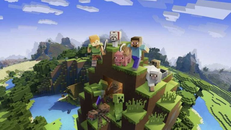 Minecraft für Playstation VR - VR-Modus startet