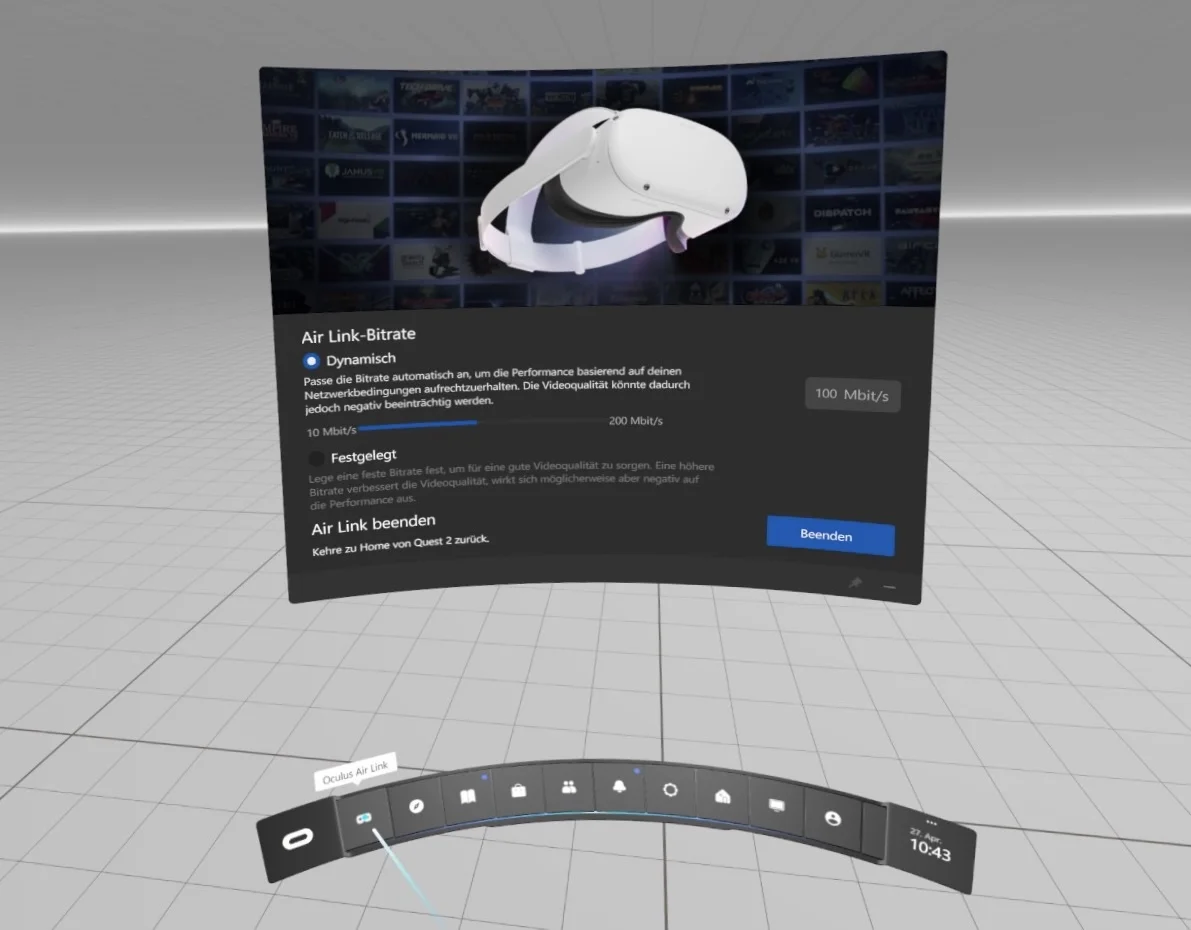 Meta Quest 2: Nächstes Update bringt neues PC-VR-Feature