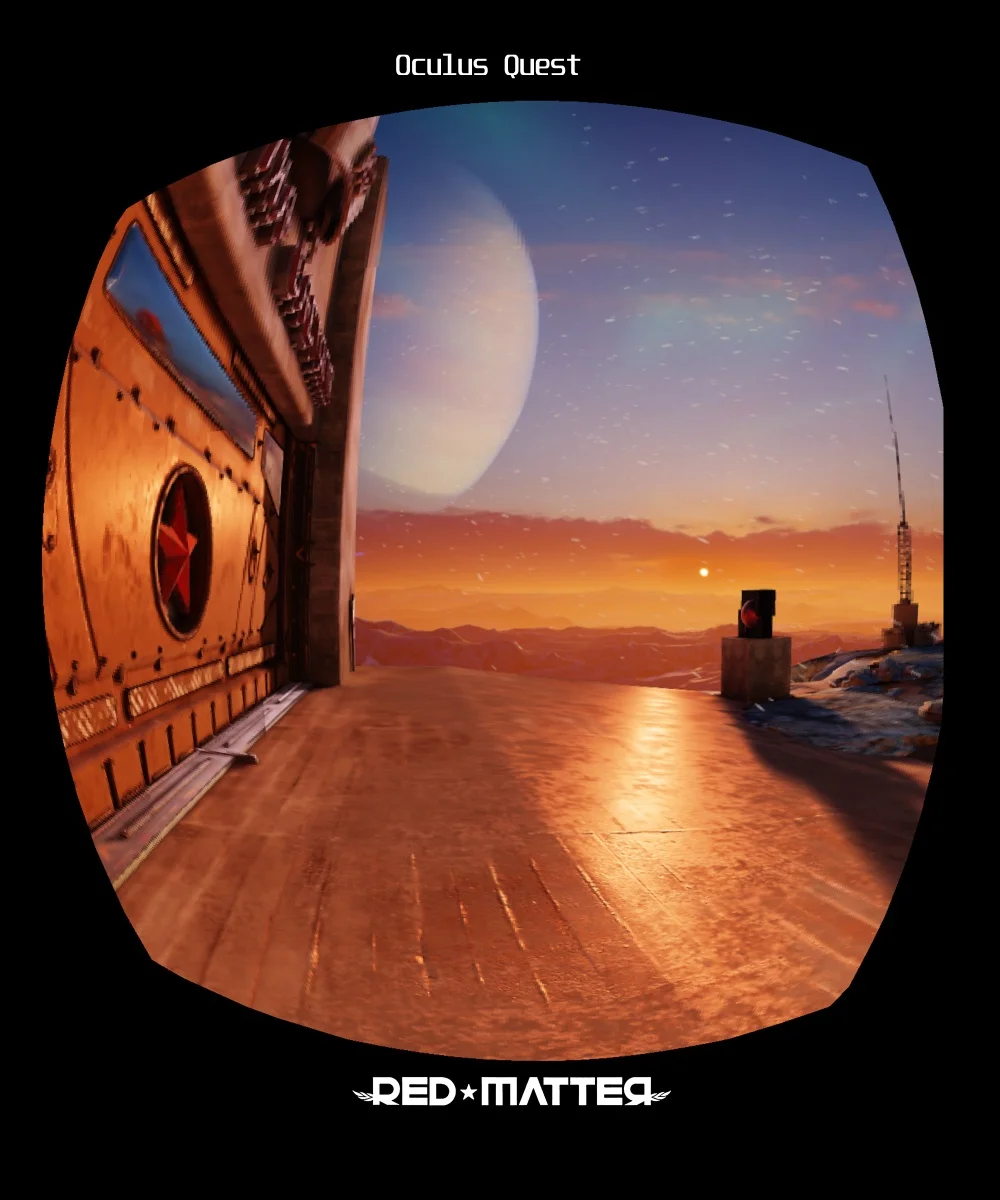 Die VR-App Red Matter auf der Oculus Quest
