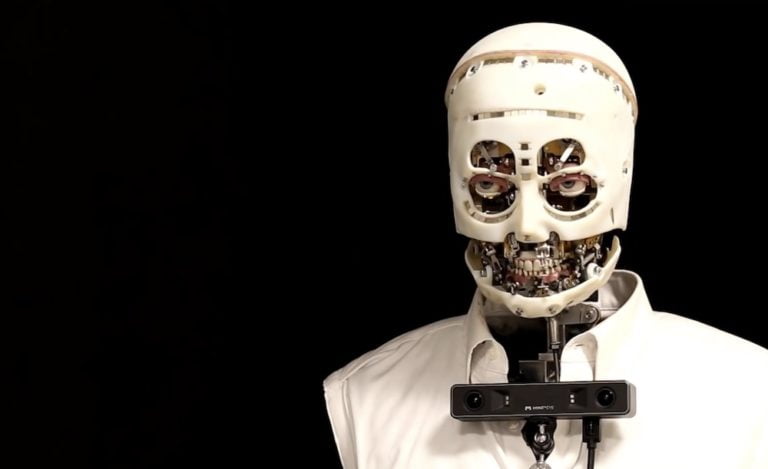 Disneys hautloser Roboter blickt euch an wie ein Mensch