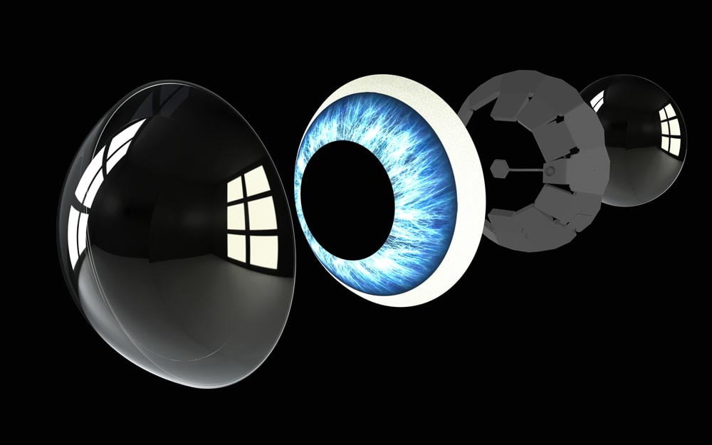 In die Mojo Lens hat das Start-up Mojo Vision erstaunlich viel Technologie verbaut. | Bild: Mojo Vision