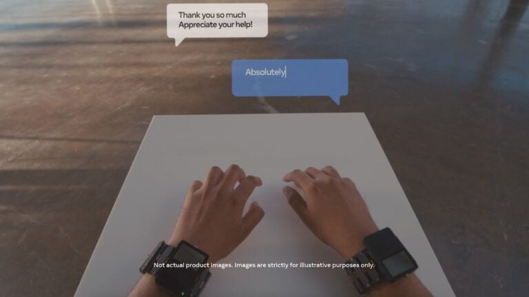 Facebooks AR-Brille wird mit einem Armband gesteuert